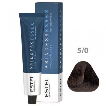 Крем-краска PRINCESS ESSEX 5/0 Светлый шатен 60мл